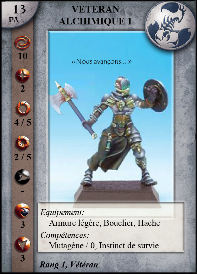 Vétéran Alchimique 1 (Hache)